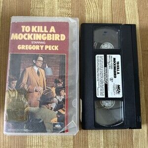 To Kill a Mockingbird VHS 1962 Tape 1991 MCA UNIVERSAL Vtg